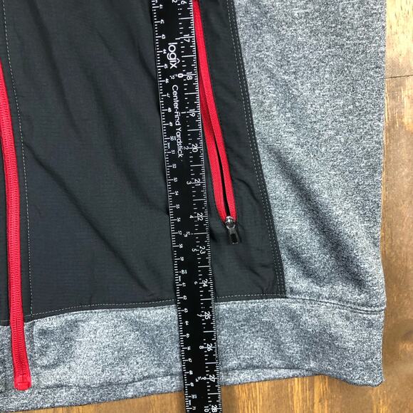 Norths End Womens Sweater Grey Leukemia & Lymphoma Society Full Zip Medium - Picture 8 of 13